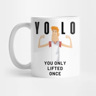 YOLO Skinny Man Edition Mug